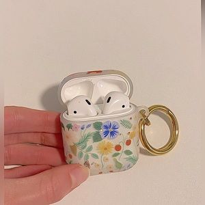 Brand new flowered earbud case
